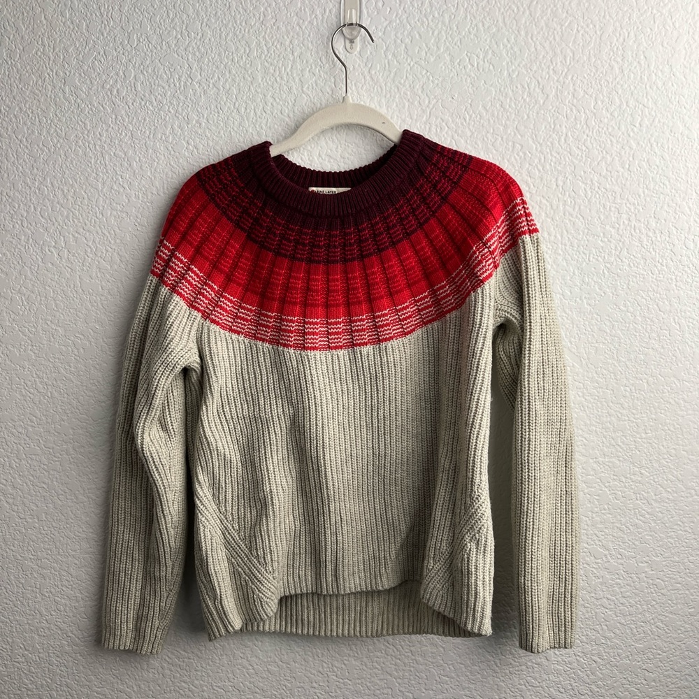 Marine Layer M Fairisle Sweater